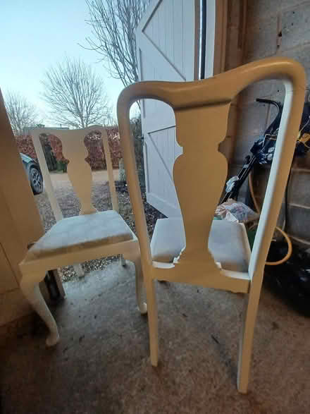 Photo of free 4 x bedroom/dining chairs (CW5) #1