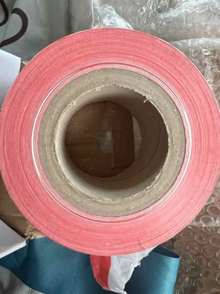 Photo of free Large roll of red/white tape (Bath and within 10 miles) #2
