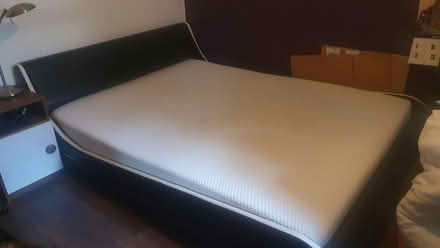 Photo of free King bed and memory foam mattress (Dysart KY1) #1