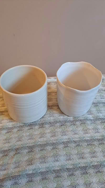 Photo of free Ceramic planters x2 (Littlehaven) #1