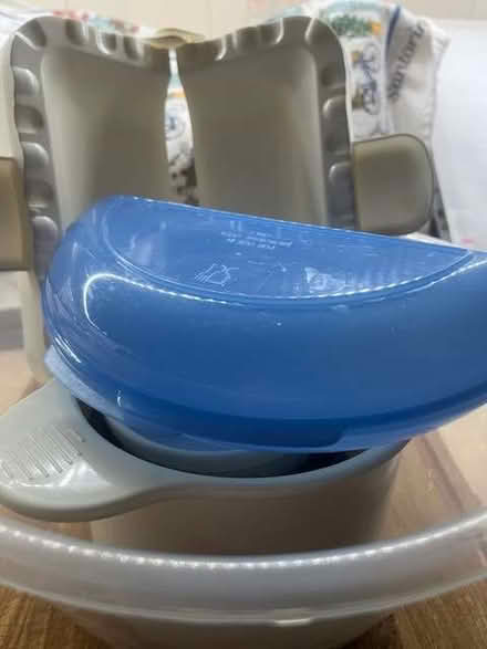 Photo of free Big bowl with kitchen odds and ends (Stone Cross BN23) #1