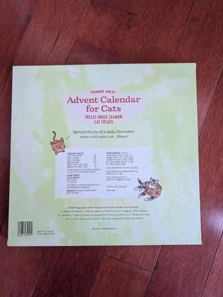 Photo of free TJ Advent Calendar for cats (Ashburn Farm) #2