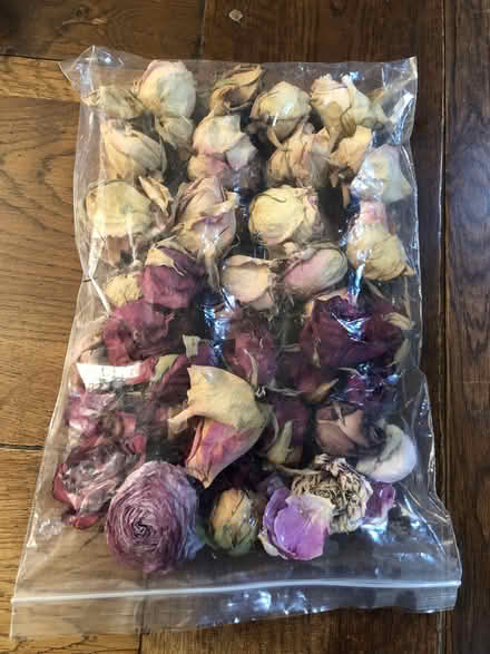 Photo of free Dried Rose Heads (West Hampstead NW6) #1