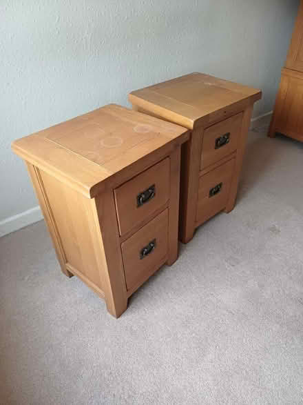 Photo of free Solid wood bedside cabinets (Marldon TQ3) #1