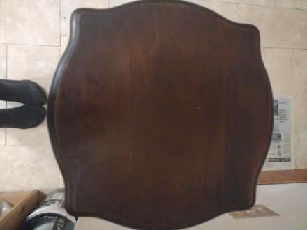 Photo of free Small dark wooden table (Norwich NR7) #2