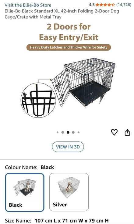 Photo of free Dog crate (Hook Norton OX15) #3