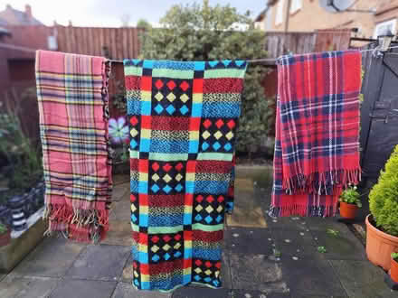 Photo of free Coloured Blankets (DE24 8DR) #1