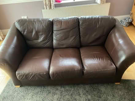 Photo of free Leather sofa (HD6) #1