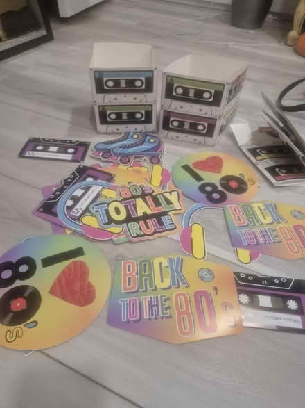 Photo of free Back to the 80s Party Decorations (Abington) #2