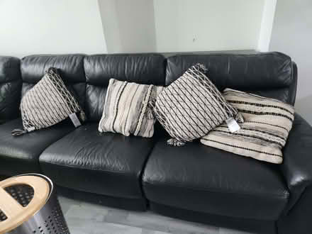 Photo of free Cushions / laundry bin (Haggerston E8) #1