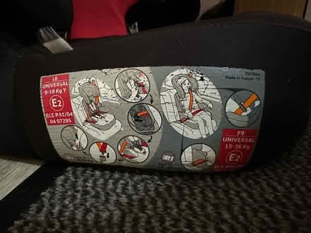 Photo of free Kiddicare Child's Car Seat (DA1) #3