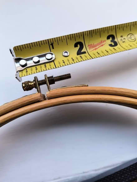 Photo of free 10" embroidery hoop w/stand holes (near Maryvale Park) #4