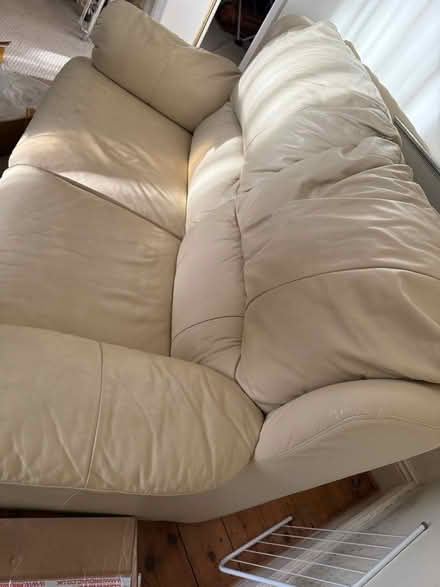 Photo of free 2 Seater leather sofa (Haydon Bridge NE47) #1