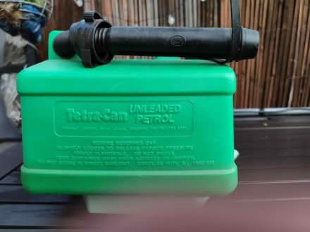 Photo of free Plastic 5 litre petrol can (DE24 8DR) #2