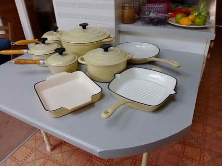 Photo of free Le Creuset LOOK-ALIKE Cast Iron 8-piece Cookware (Bexhill TN39) #3