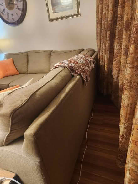 Photo of free large sectional couch. as is (Prospect Park NJ) #4