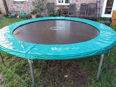 Photo of free c10ft TP Trampoline, old but good condition (Hemyock EX15) #1