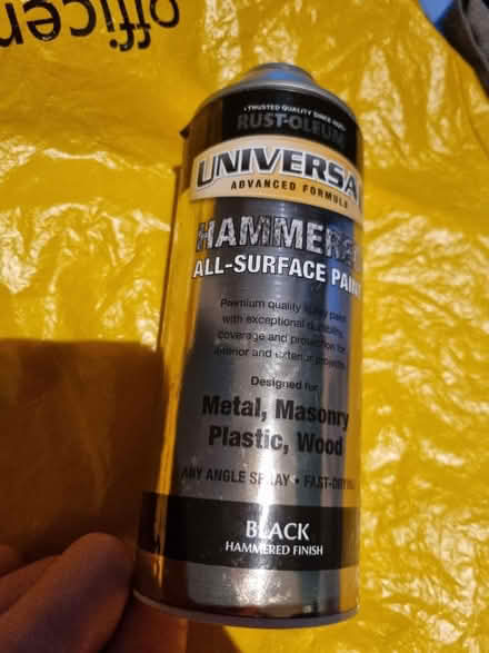 Photo of free Hammered effect spray paint can (SE20) #1