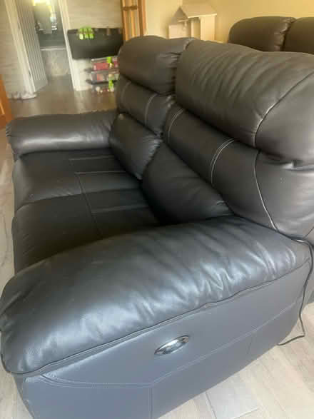 Photo of free 2-Seater Leather Recliner Sofa (BR2) #2