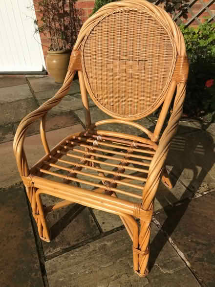 Photo of free Rattan dining chairs (Asenby YO7) #1