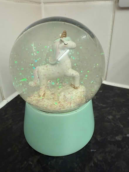 Photo of free Unicorn snow globe (Carshalton) #2