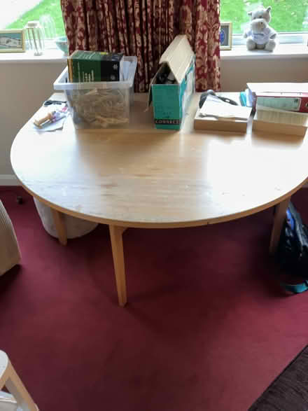 Photo of free Pale Wood extendable dining table (Oving HP22) #1