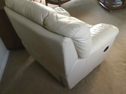 Photo of free Recliner Chair Manual Cream (SN3 Liden) #3
