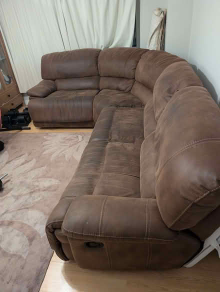 Photo of free Recliner corner sofa (Moulsham CM2) #3