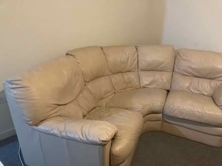 Photo of free Leather Sofa (RH8 0HG) #2