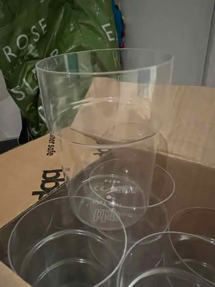 Photo of free Reusable plastic 1/2 pint glasses (Bath and within 10 miles) #2