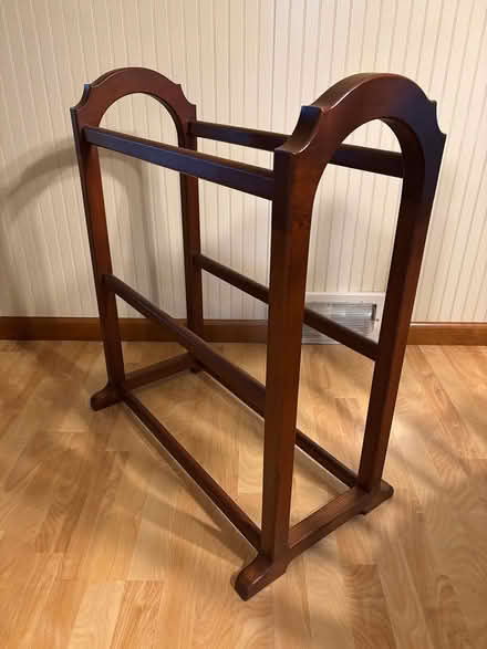 Photo of free Hand-Made Wooden Quilt Rack (South Sterling Heights) #1