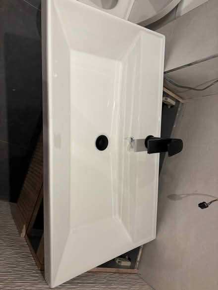 Photo of free Bathroom sink and floating cabinet (New Greens AL3) #4