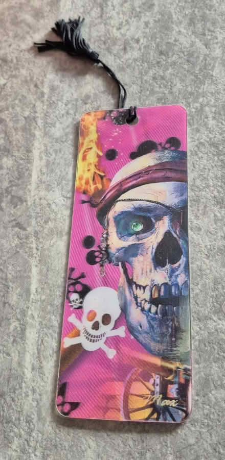 Photo of free Holographic pirate themed bookmark (Leigh Park PO9) #1