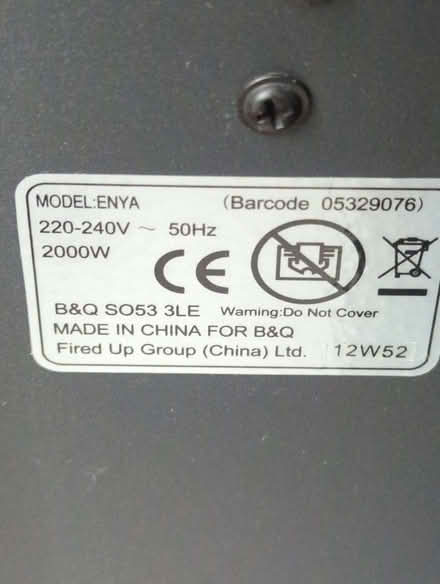 Photo of free wall hung electric fire (Egham TW20) #3