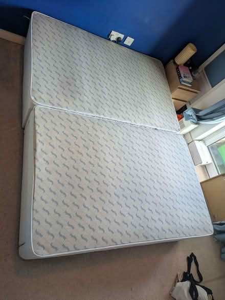 Photo of free King size bed divan base (Abbeville Village SW4) #1