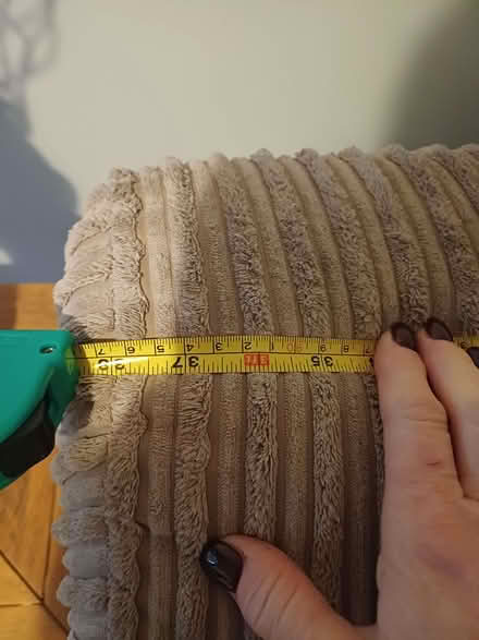 Photo of free Beige corded 2 seat sofa (Skerton LA1) #4