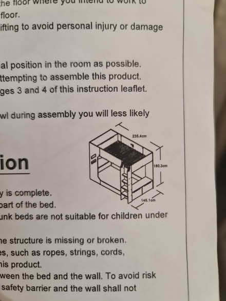 Photo of free Doble bunk bed (Golders Green NW11) #3
