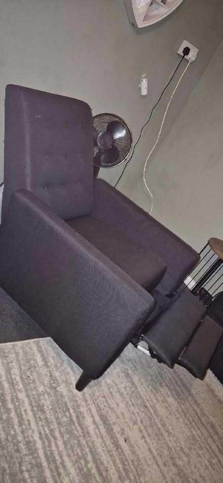 Photo of free Small recliner chair (Blacon CH1) #3