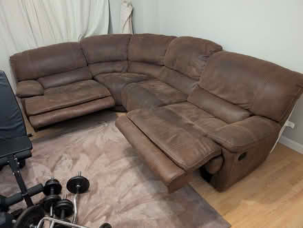 Photo of free Recliner corner sofa (Moulsham CM2) #2