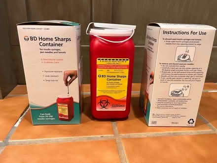 Photo of free Sharps containers (Pawtucket) #1