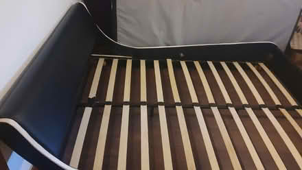 Photo of free King bed and memory foam mattress (Dysart KY1) #2