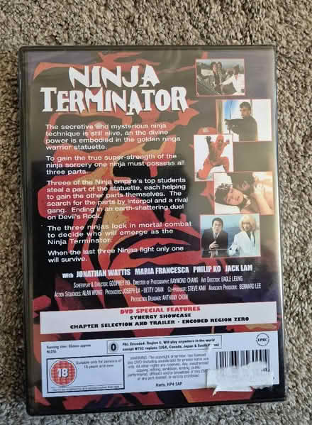 Photo of free Three Ninja Dvd's "New" (Handforth SK9) #2