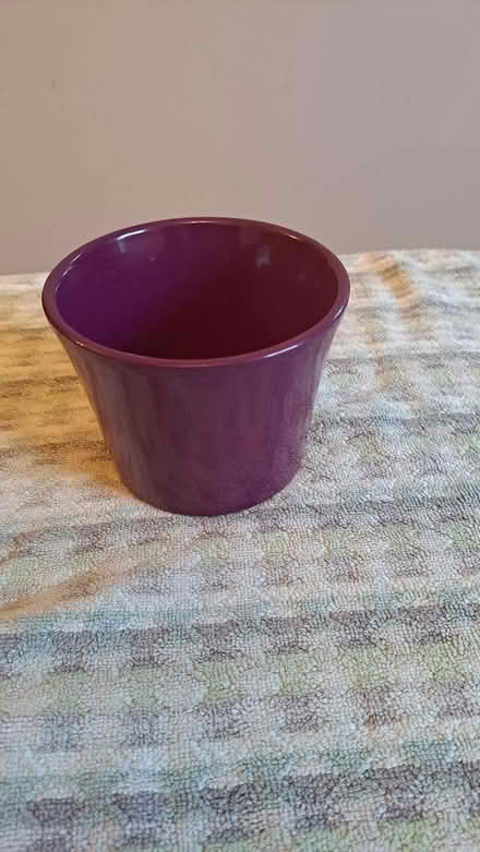 Photo of free Purple planter (Littlehaven) #1