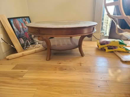 Photo of free Nice coffee table (Right off I5 to UW.) #1
