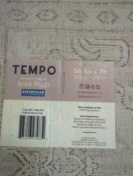 Photo of free Carpet 5.3 x 7 " (Cupertino Public Library) #2