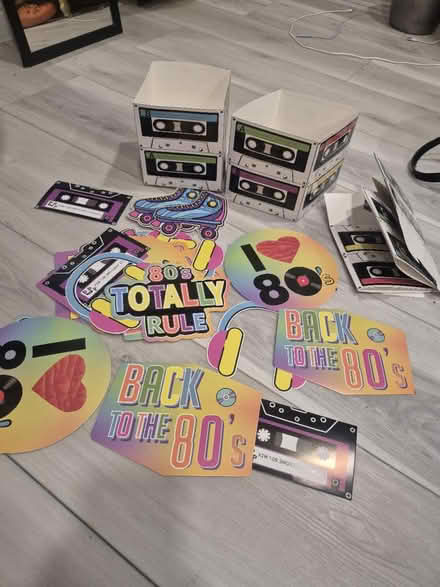 Photo of free Back to the 80s Party Decorations (Abington) #1