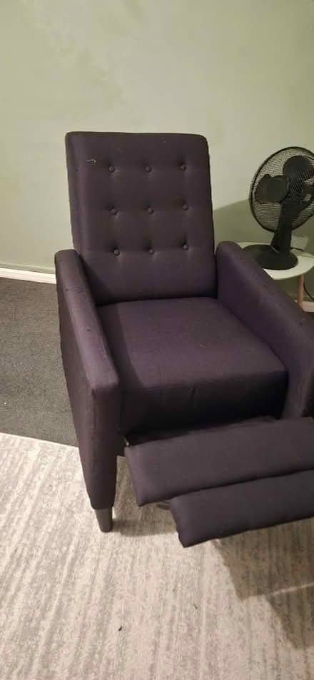 Photo of free Small recliner chair (Blacon CH1) #1