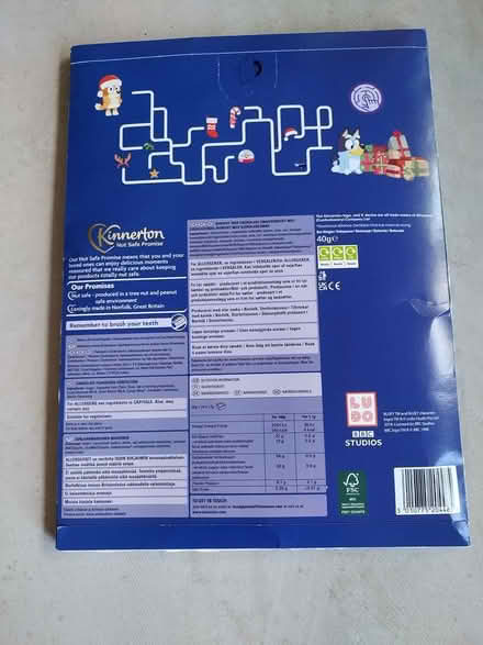 Photo of free Chocolate Advent Calendar (Riseley, Bedford) #1