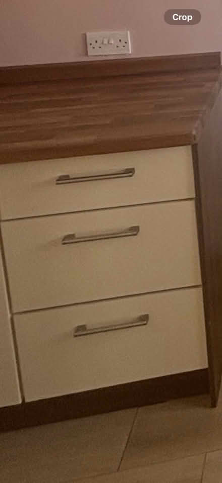 Photo of free Silver Kitchen Handles only (Stroud) #1