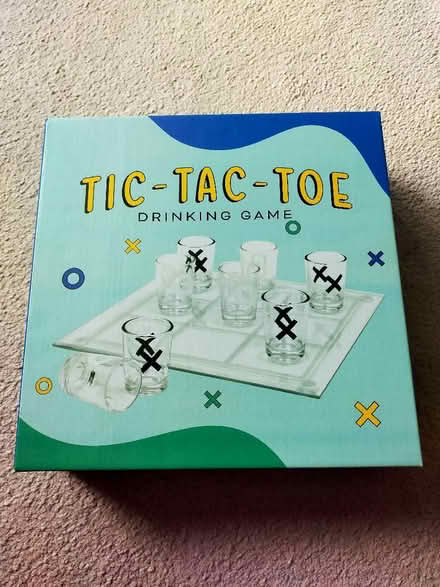 Photo of free Tic-Tac-Toe drinking game (Bennetts End HP3) #1